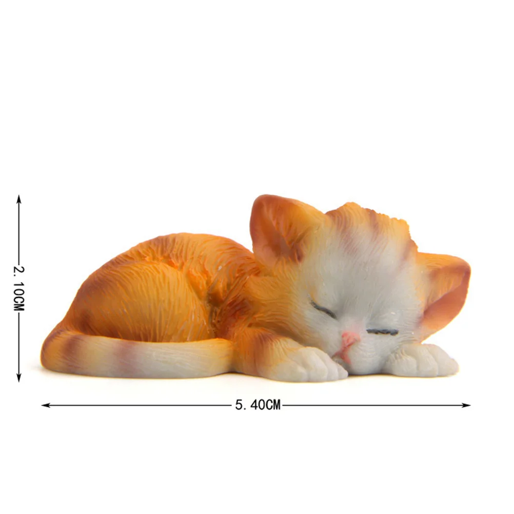 

5Pcs Lifelike Cat Fridge Magnets Modern Contemporary Design Magnetic Surface Decor for Home Office Refrigerator Magnets