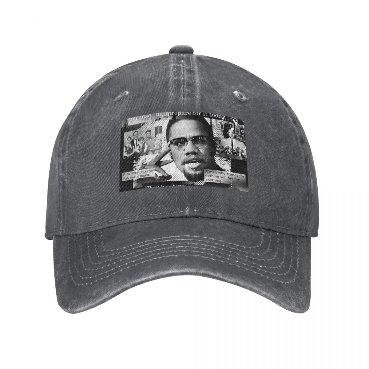 

malcom x Baseball Cap derby hat Snap Back Hat beach hat Mountaineering Men's Caps Women's