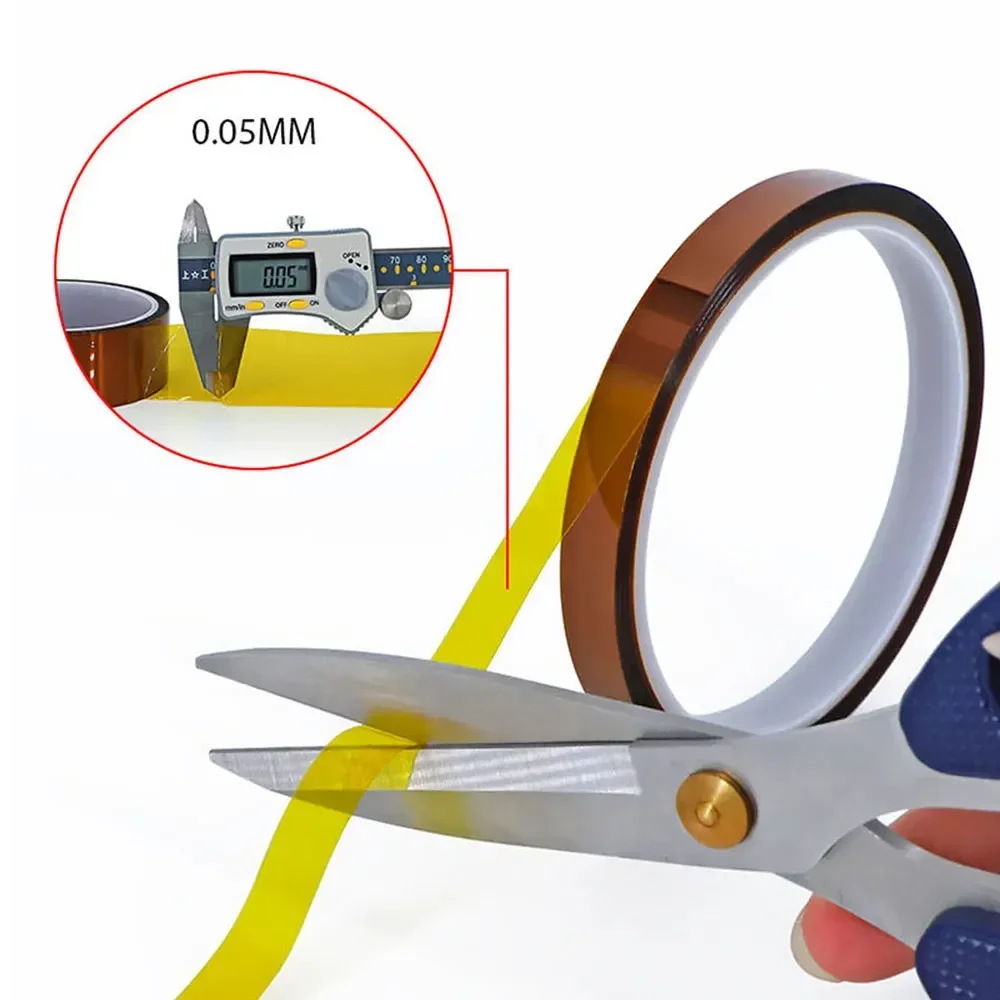 High Temperature Polyimide Tape Thermal Insulation Adhesive Tape Electrical Industry 3D Printing Board Protection 33M