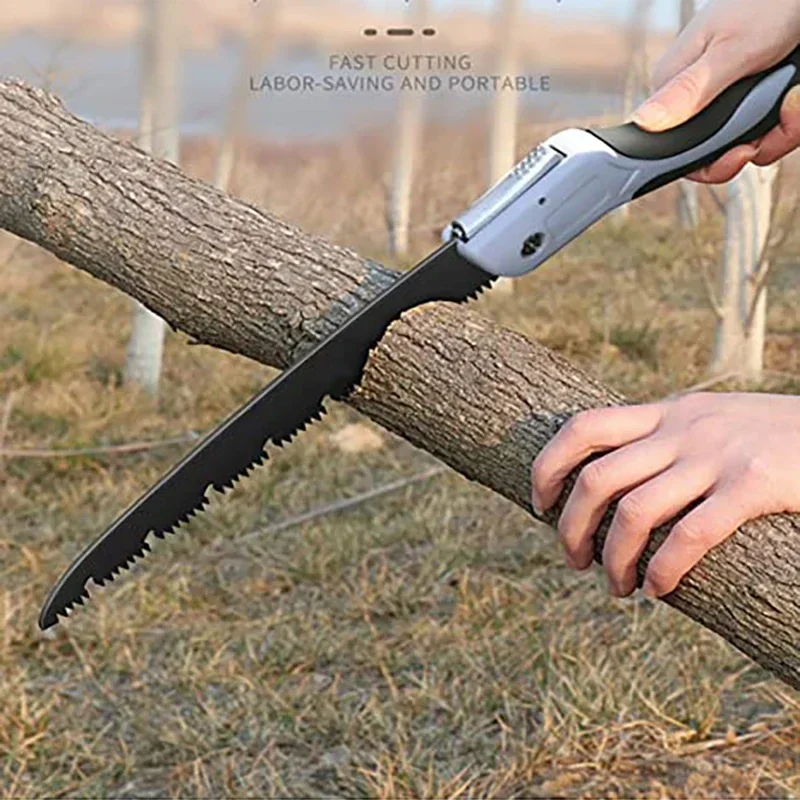 1Pc Folding Hand Saw Outdoor Logging Saw Woodworking Folding Portable Saw Garden Camping Pruning