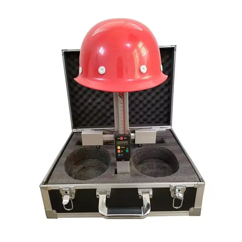 Helmet Vertical Spacing Wearing Height Safety  Tester Replacing The Head Mold Is Convenient and Fast