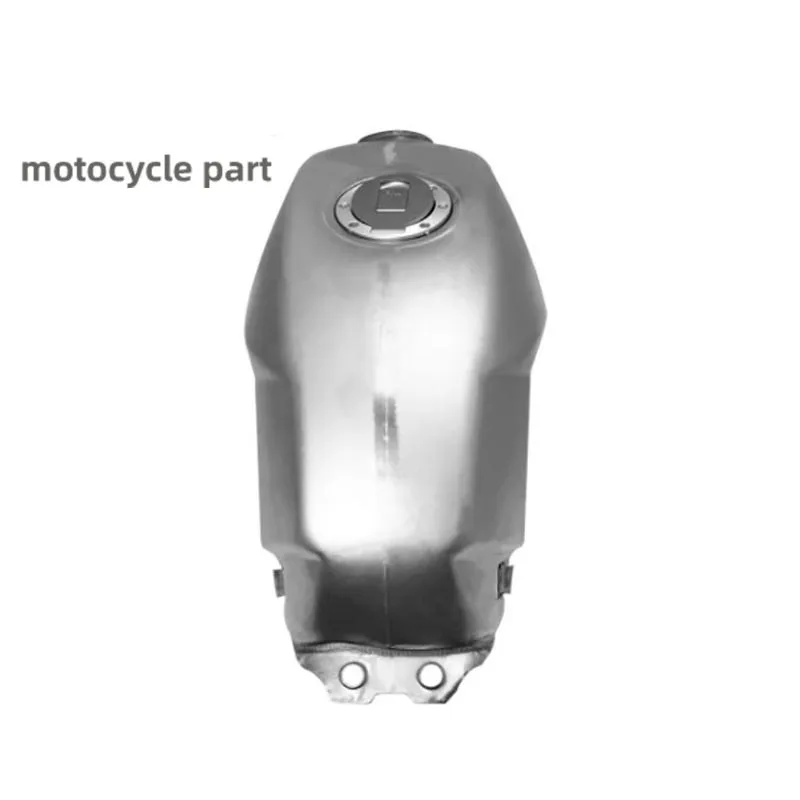 Retro Motorcycle Fuel Tank Compatible with Suzuki GS Knife-Style CG125/GN125 Raw-Finish Custom Fuel Tank Includes Accessories