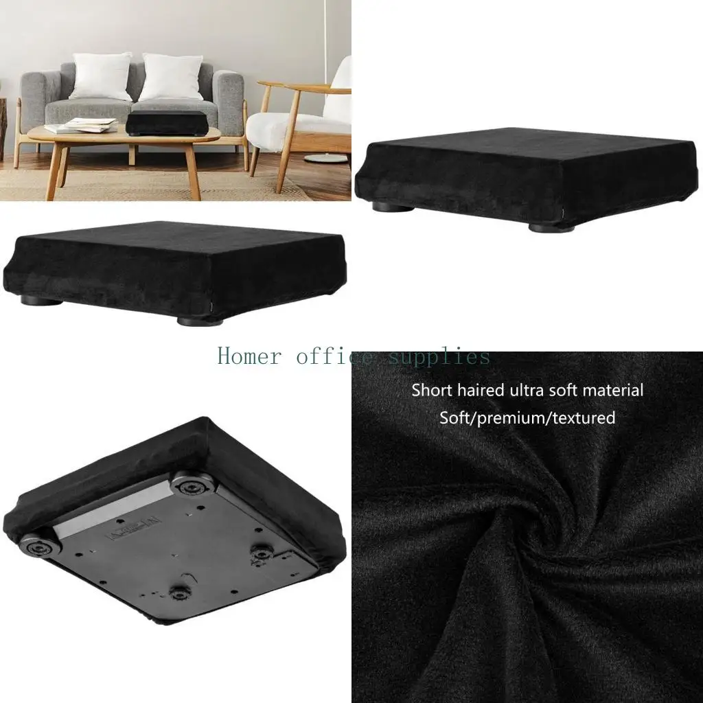 

K43B Quality Fabric Guard for Technica AT LP60XBT Record Player Dust Cover Ensure Long Terms Use of Your Record Collection