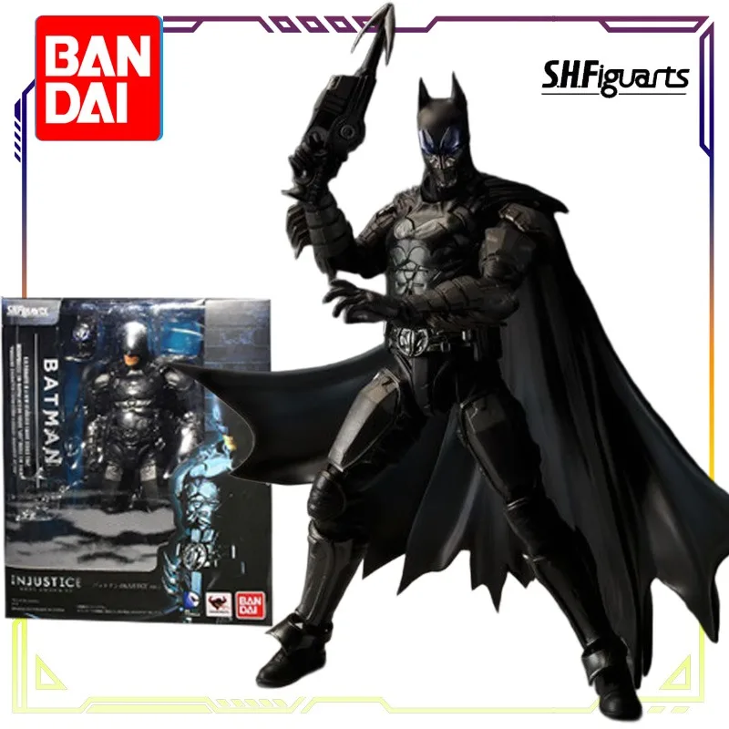 BANDAI Oryginalny S.H. Figuarts Amerykańska Seria Joker Injustice Alliance Ver Anime Figurka Model Zabawki Model Prezenty dla Chłopców