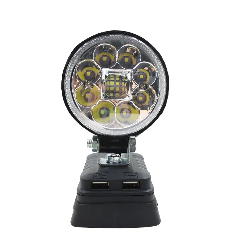 Imagem -02 - Polegada Carro Conduziu Luzes de Trabalho Tocha Elétrica Spotlight Usb Power Bank para Bosch 18v Bateria Li-ion Bat618 3