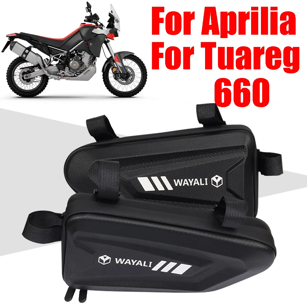 

Для Aprilia Tuareg 660 Tuareg660 аксессуары для мотоциклов Боковая Сумка сумки для инструментов Рама Бампер противоударные сумки водонепроницаемая сумка для хранения