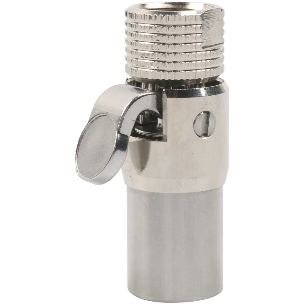 

1 Pcs High-flow Adapter High Flow Connector 12 Teeth Locking Tire Inflator Nozzle With Adapter Car -air Pump Brass