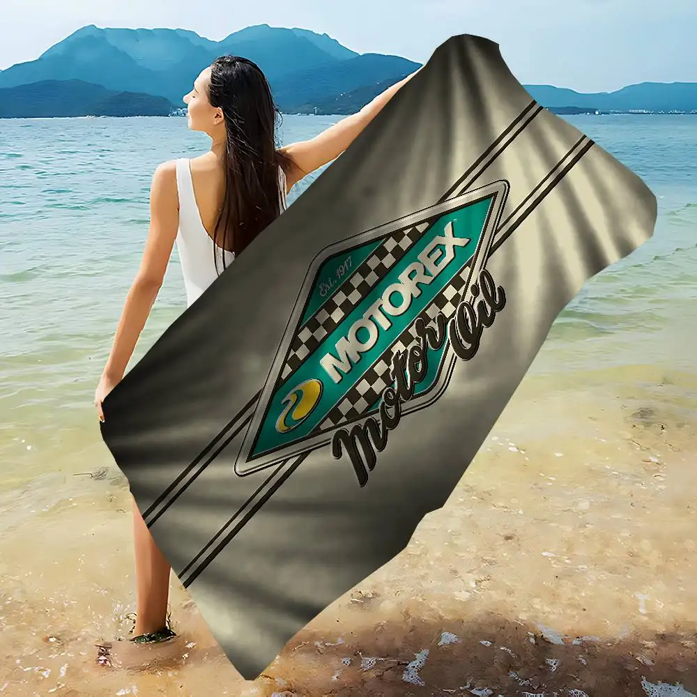 M-Motorexs Anime Beach Swimming Towel Soft Absorbent Washcloth Children's Gifts for Kids Travel Camping Gym 5