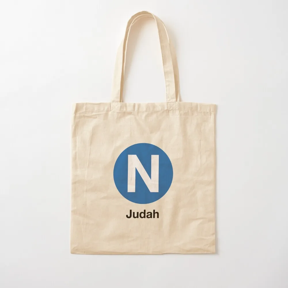 N Judah Line Bullet Tote Bag Women's bags hand bag tote bag university sac pour femme Canvas Tote