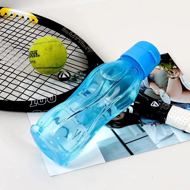 PP زجاجة ماء رياضية 900 مللي/1100 مللي المحمولة رياضة المياه شرب زجاجة في الهواء الطلق كوب سعة كبيرة مع زجاجة شرب مانعة للتسرب