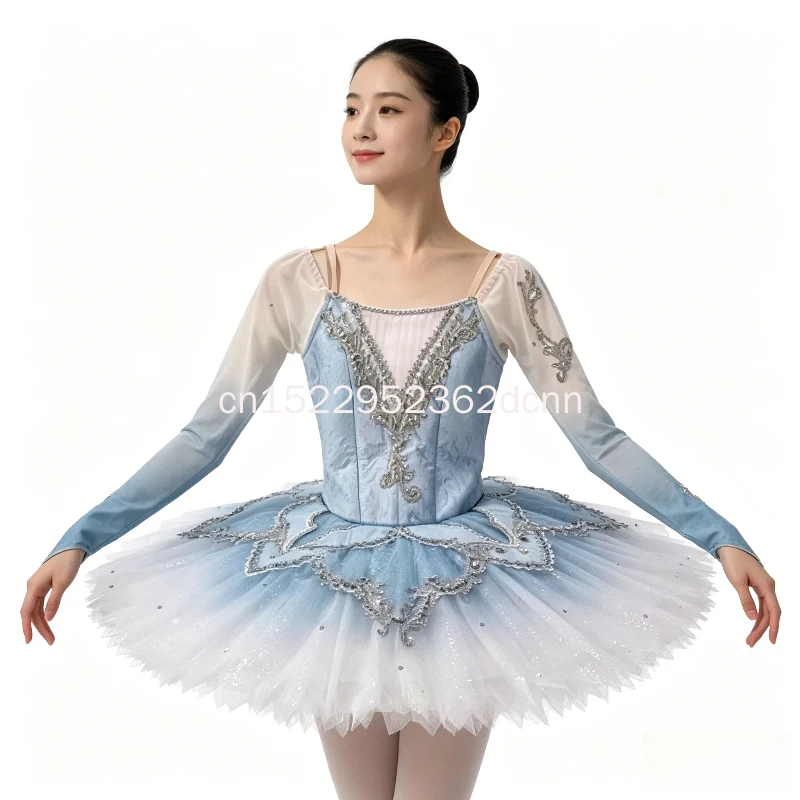 New Blue Bird Variation TUTU Ballet GDC Competition Performance Skirt for Adults and Children Private Customization