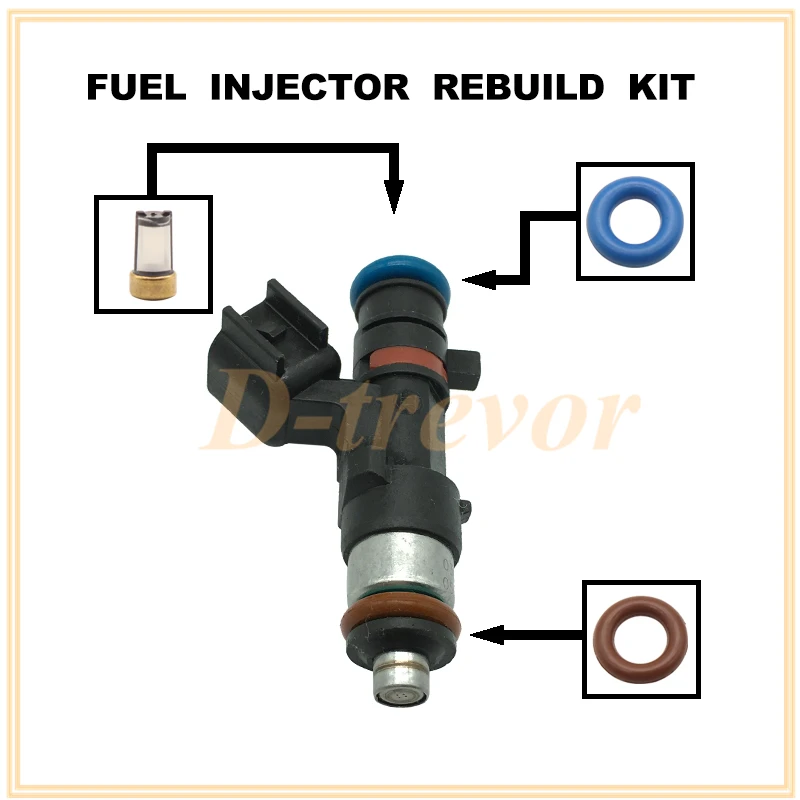 Fuel injector nozzle repair kit for 2003 Chrysler Intrepid 2.7L V6 Dodge Intrepid 2004 0280158030