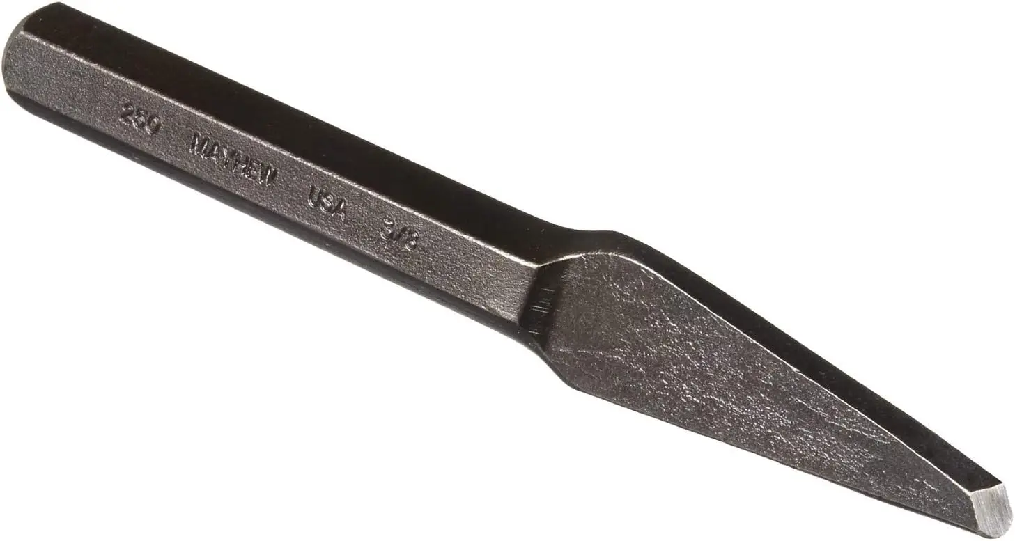 

Зубило полукруглое 3/8 дюйма, с черным оксидным покрытием, для нарезания пазов в металле