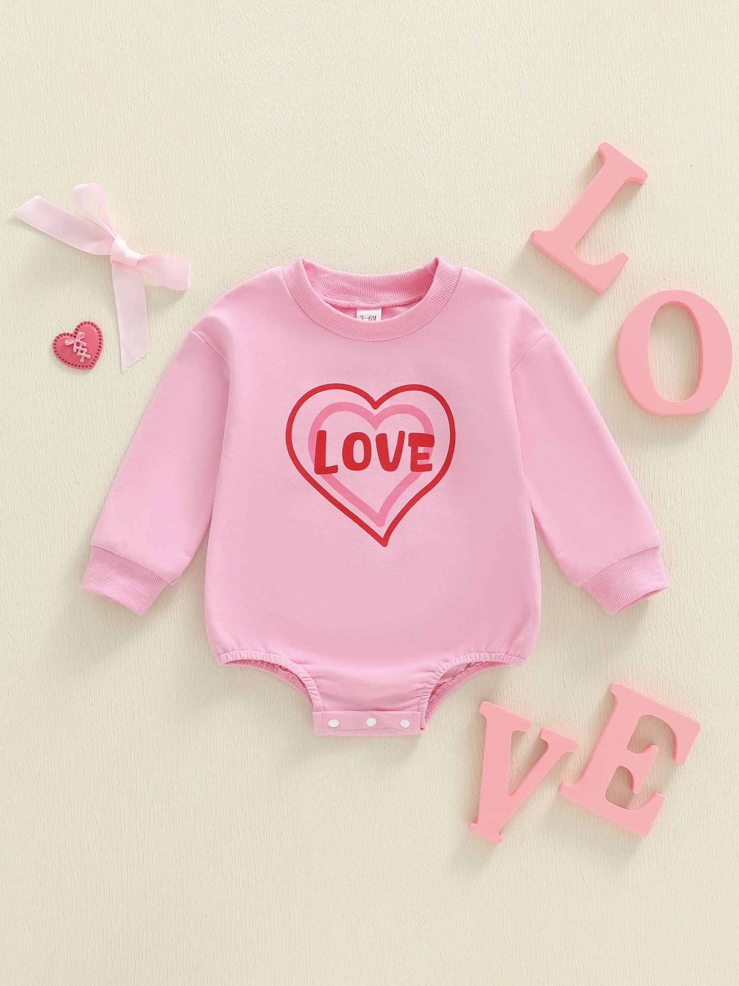 

Adorable Baby Girls Romper with Stylish Floral Print and Ruffle Detail Long Sleeve Jumpsuits for Fashionable Little Ones