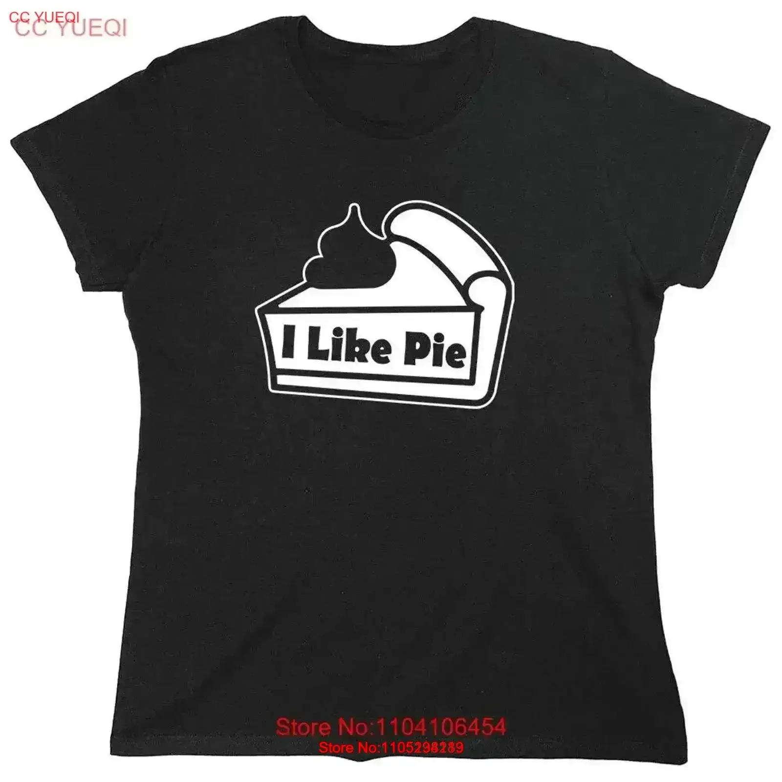 Me gusta la torta sarcástico novedad s divertida camiseta para mujer vintage lavada suave transpirable versátil streetwear ligeramente Casual