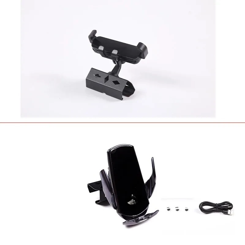 For Mazda MX-5 NC 2009-2015 Carbon Steel Black Car Central Control Mobile Phone Bracket GPS Navigation Bracket Car Accessories