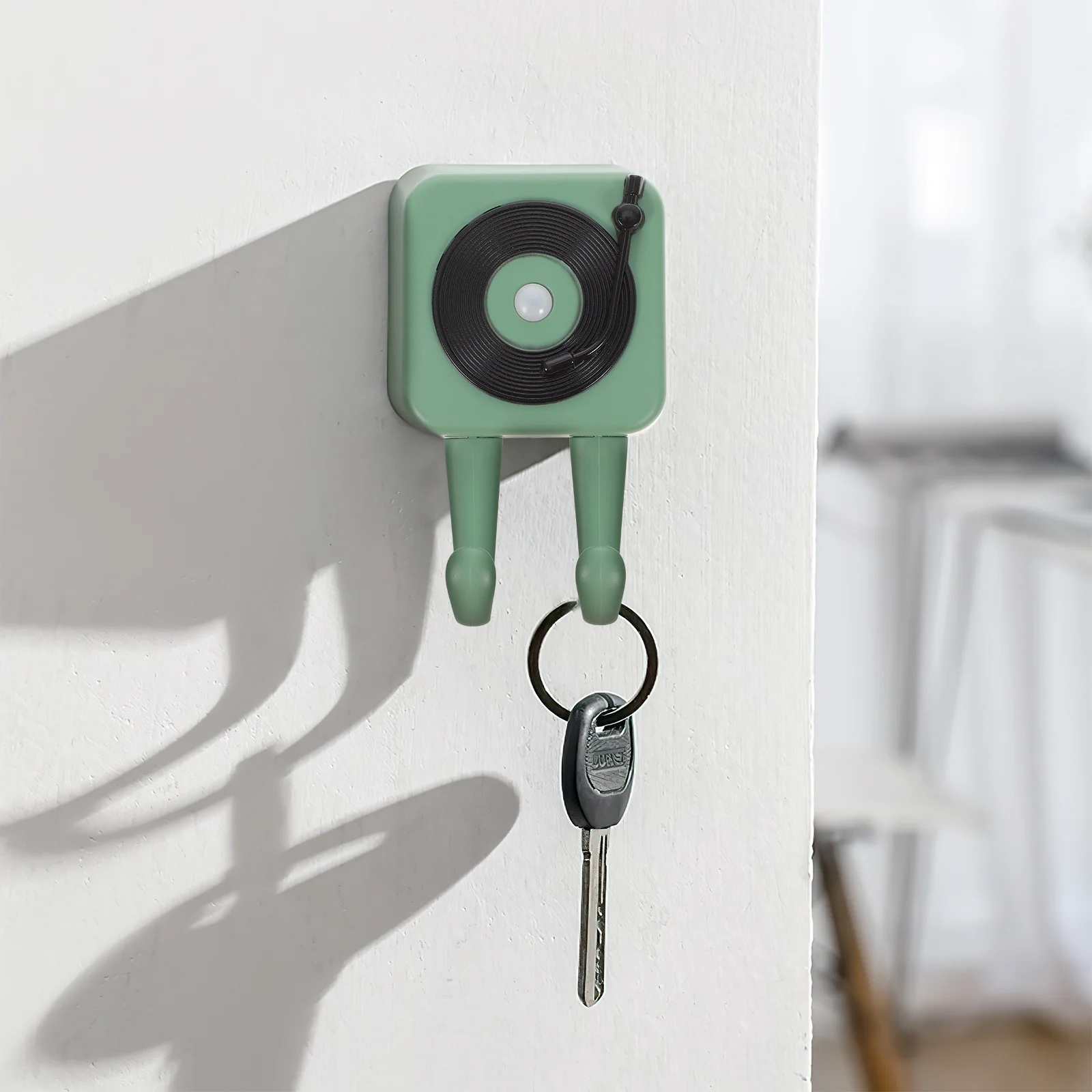 الأشعة تحت الحمراء التعريفي صوت تذكير مكافحة خسر إنذار جدار مفتاح هوك الذكية الاستشعار المنشط لاعب لراحة الاستخدام اليومي #3