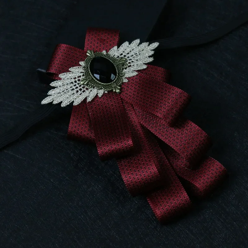 I-Remiel بروش زهرة حجر الراين القماش الفن دبابيس ودبابيس ملابس رجالية والاكسسوارات قميص طوق اكسسوارات الرجال خمر