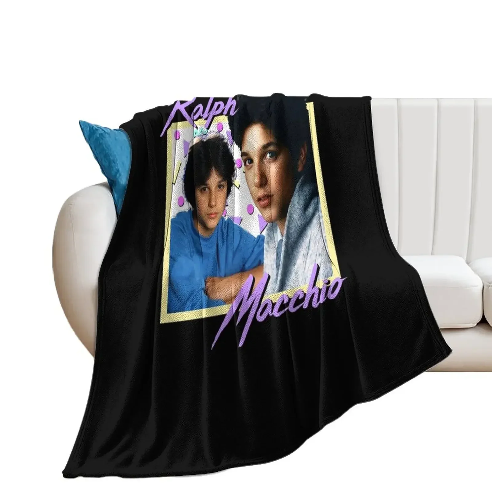 

80s Ralph Macchio Essential T-Shirt Throw Blanket Vintage Baby Sleeping Bag Blankets