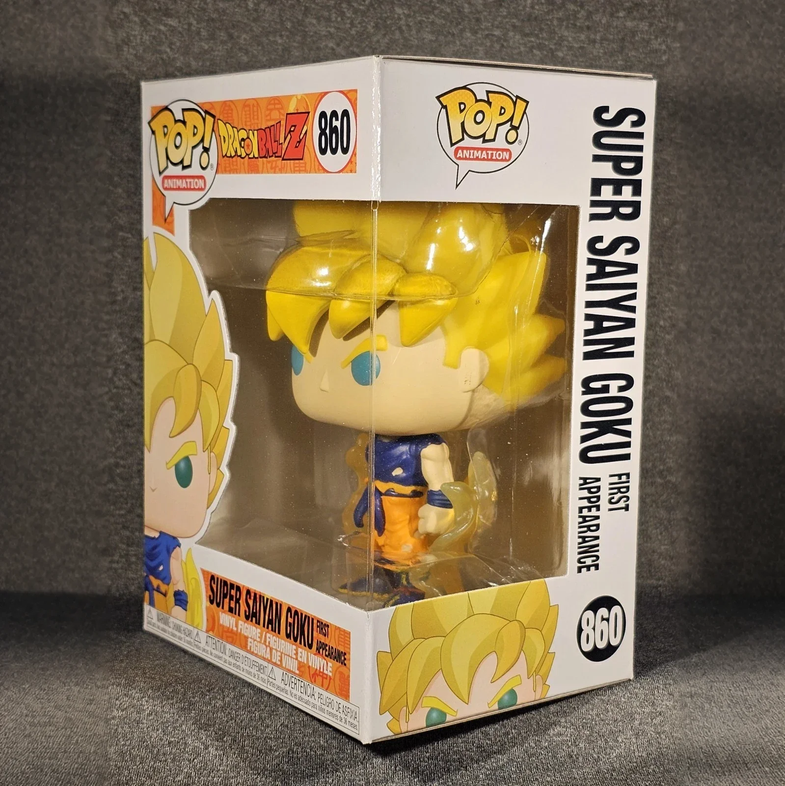 

Супер Сайян Гоку (первый внешний вид) # 960 FUNKO POP Dragon Ball Z Аниме Фигурка Коллекционная фигурка ограниченного выпуска Игрушка в подарок