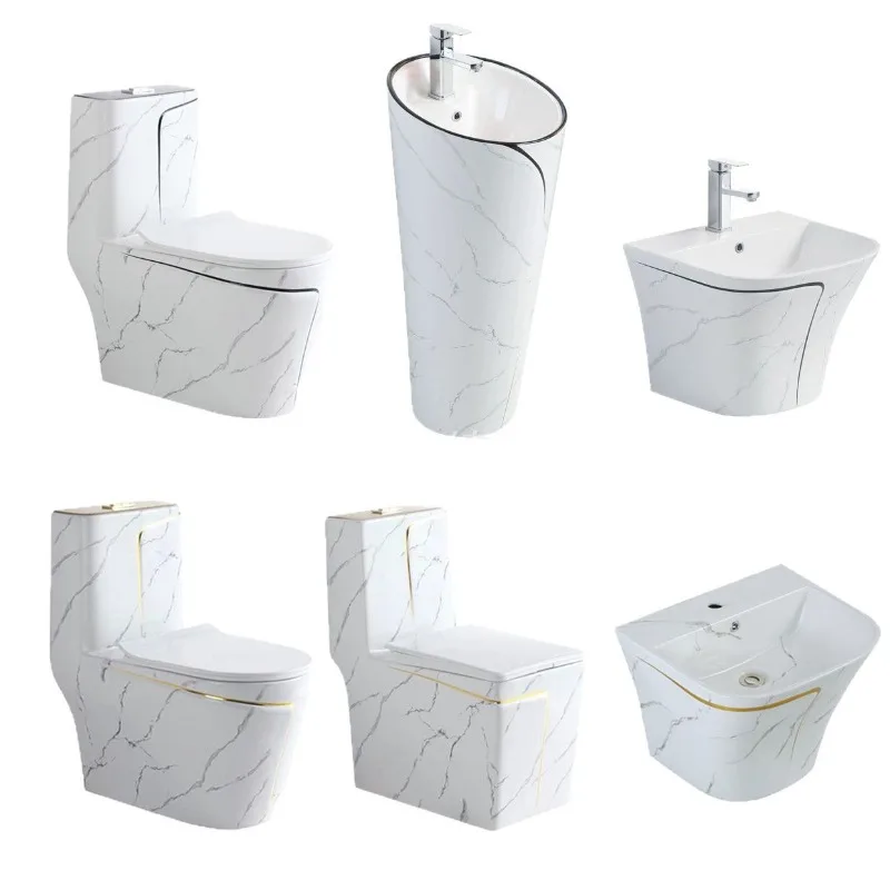 Washbasin toilet square color column type washbasin integrated bathroom floor bathroom washbasin