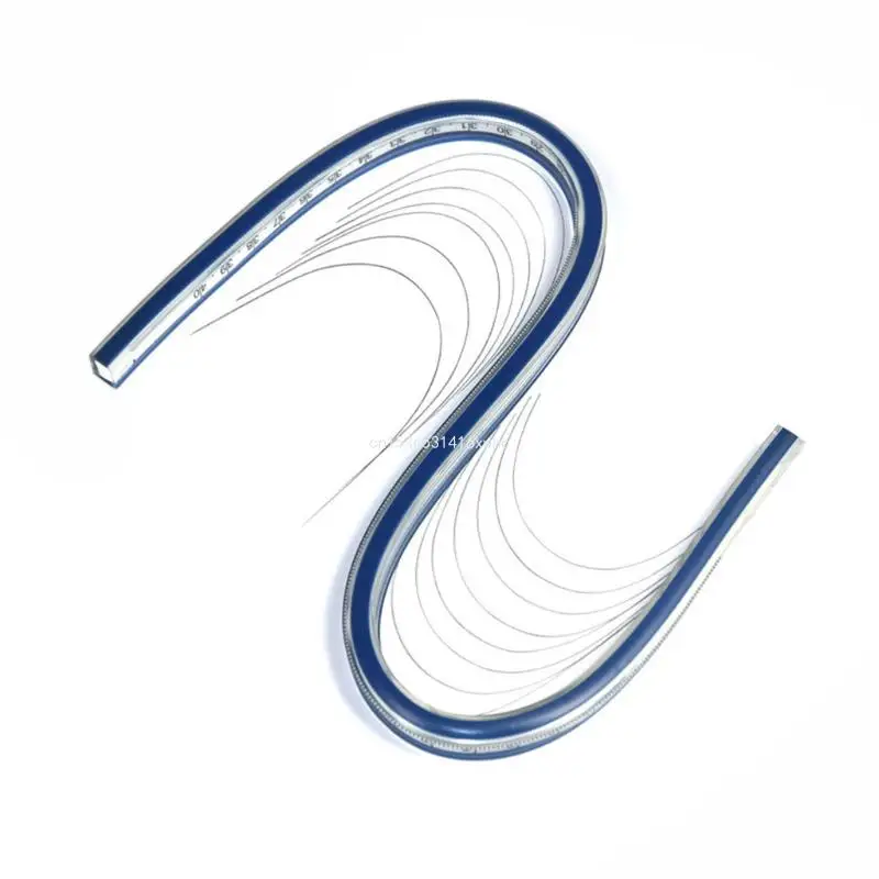 Righello curvo flessibile Dropship Righello curvo per disegnare cucire Righello pieghevole