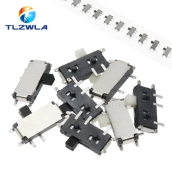 50PCS Mini 7-Pin On/Off 1P2T SPDT MSK-12C02 SMD Toggle Slide Switch For MP3 MP4