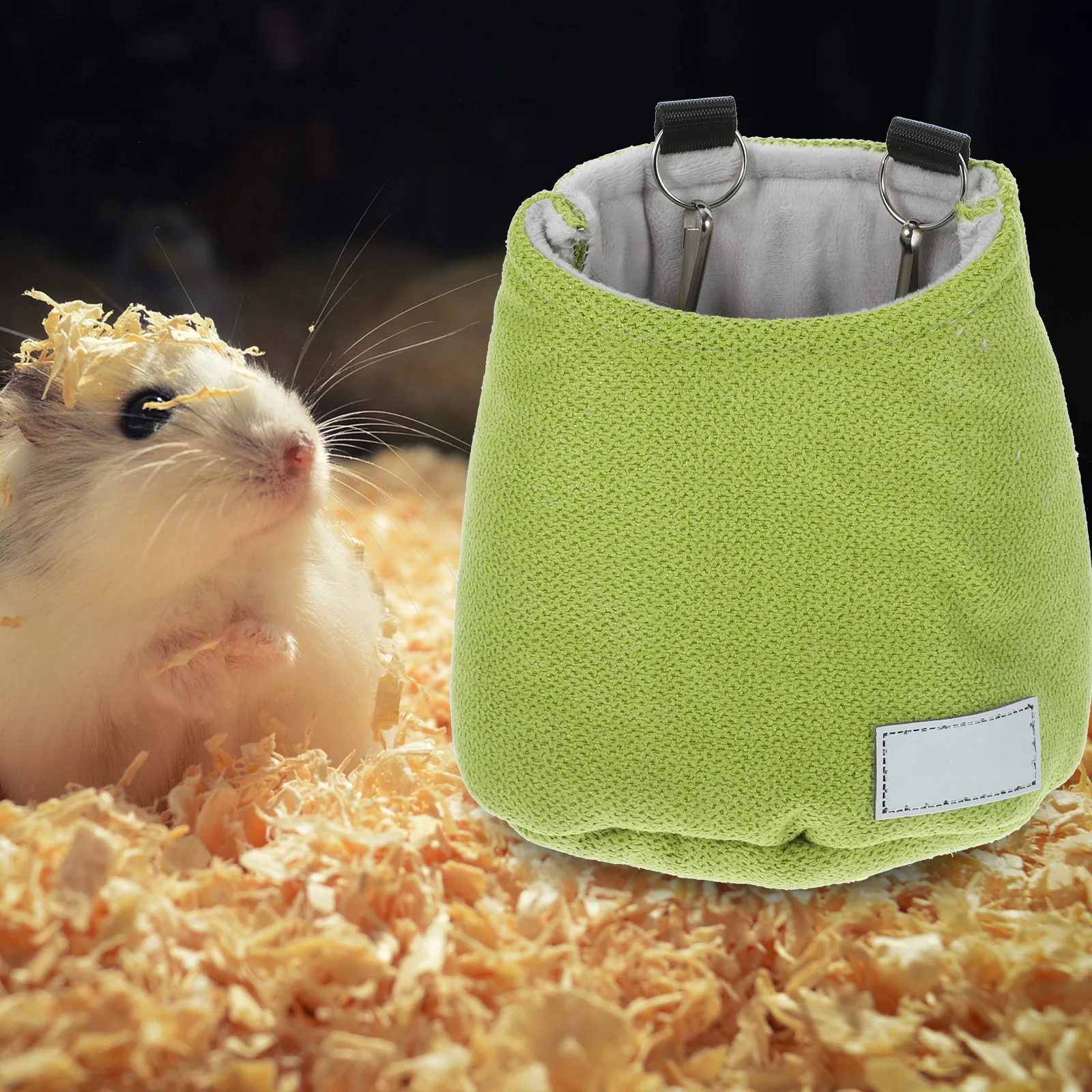 

Cotton Hammock Small Hamster Hideout Sturdy Sugar Gliders Hut Cage Accessories Wear-resistant Chinchilla House Pet Bed Rest