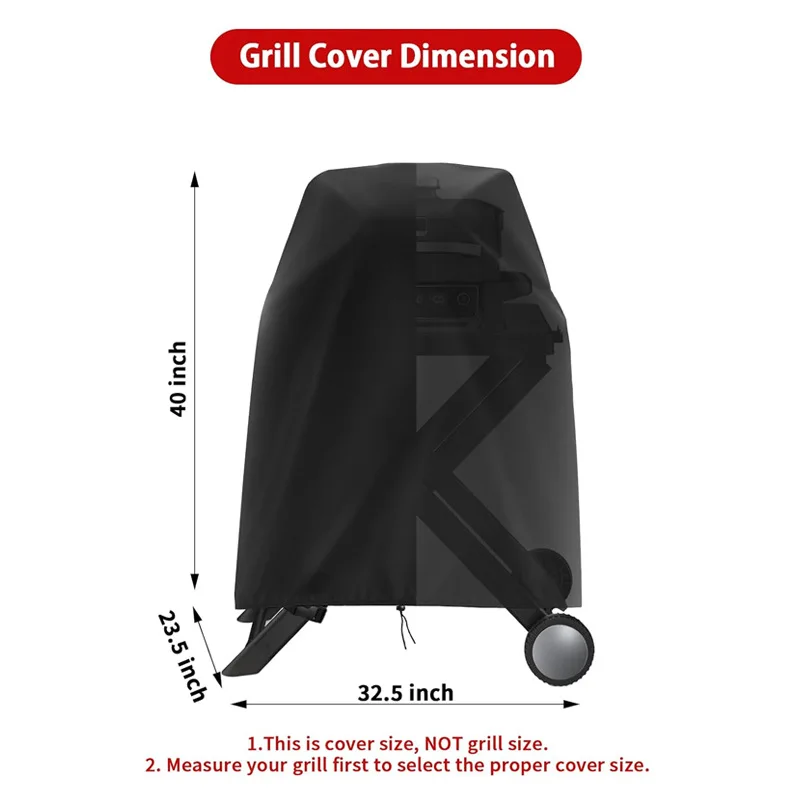 New 210D Pizza Oven Cover BBQ  - огляд і ціна Outdoor Furniture Replacement Fabric