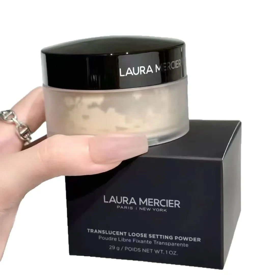 Polvo Fijador Transparente de Larga Duración de 29 g - Control de Grasa y Fijación del Maquillaje, Acabado Natural Ligero para Todo Tipo de Piel