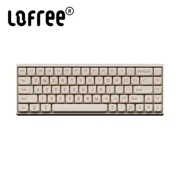 LOFREE 100/68 keys OE902 Touchscreen Triple Mode Mechanical Keyboard 2.4G Wireless Type-C Switch Hot Swap Rechargeable Gaming Keyboard