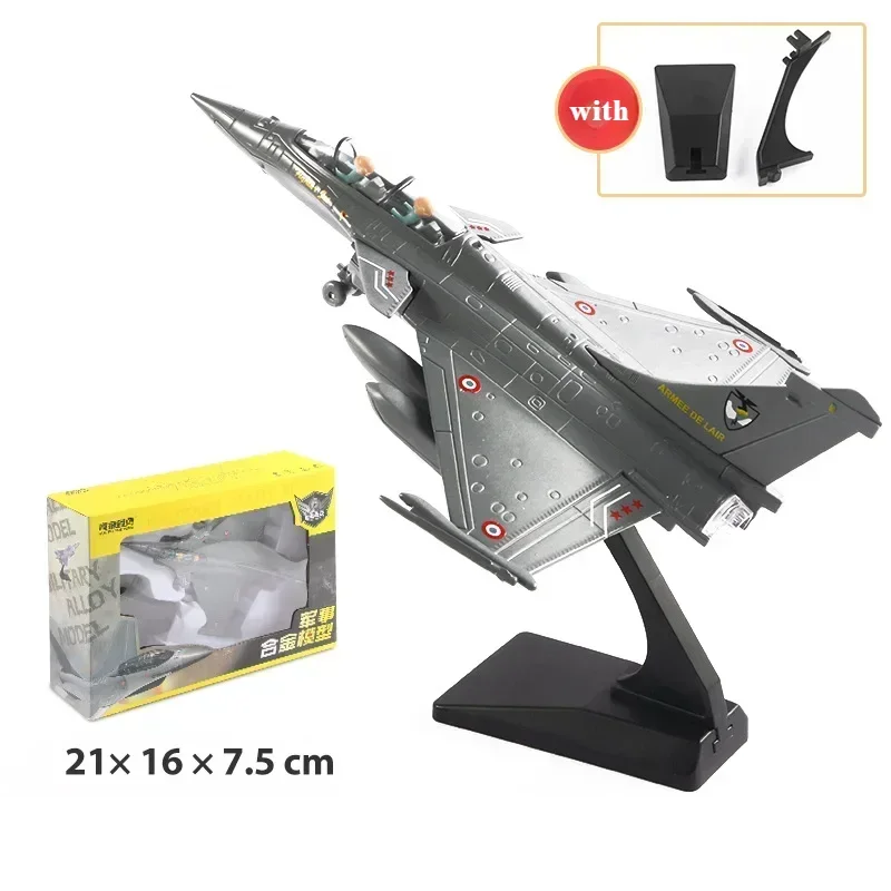 Dassault Rafale Lega Modello di caccia forza di ritorno acustottica modello di aereo militare aeronautico Giocattolo Ornamento Regalo