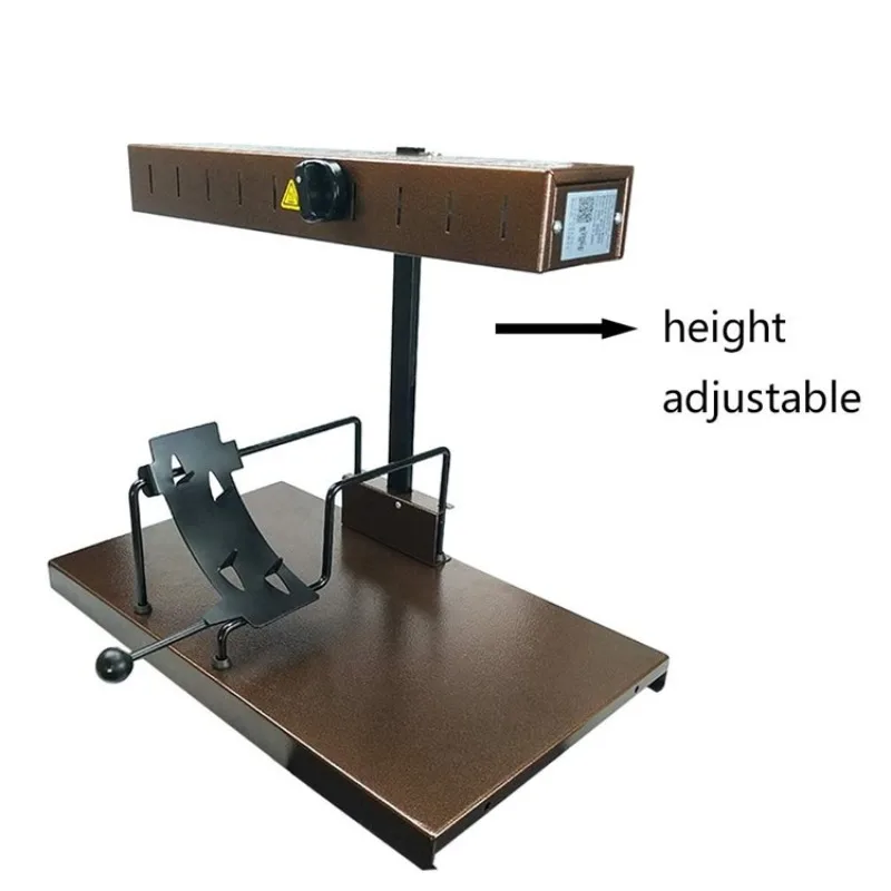 Commercial Semi-Circular Cheese Melting Machine, Electric Heating Cheese Melter Western Restaurant Kitchen Appliance
