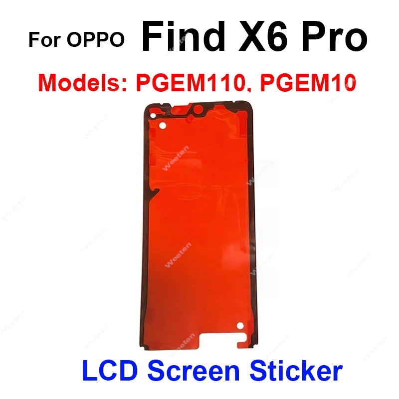 شاشة LCD لاصقة ملصق ل ممن لهم البحث X2 X3 X5 X6 X7 برو لايت نيو الترا الجبهة شاشة LCD ملصق الغراء إصلاح أجزاء
