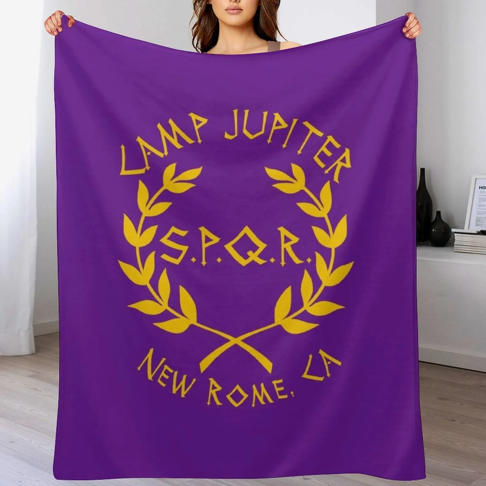 

Camp Jupiter Throw Blanket