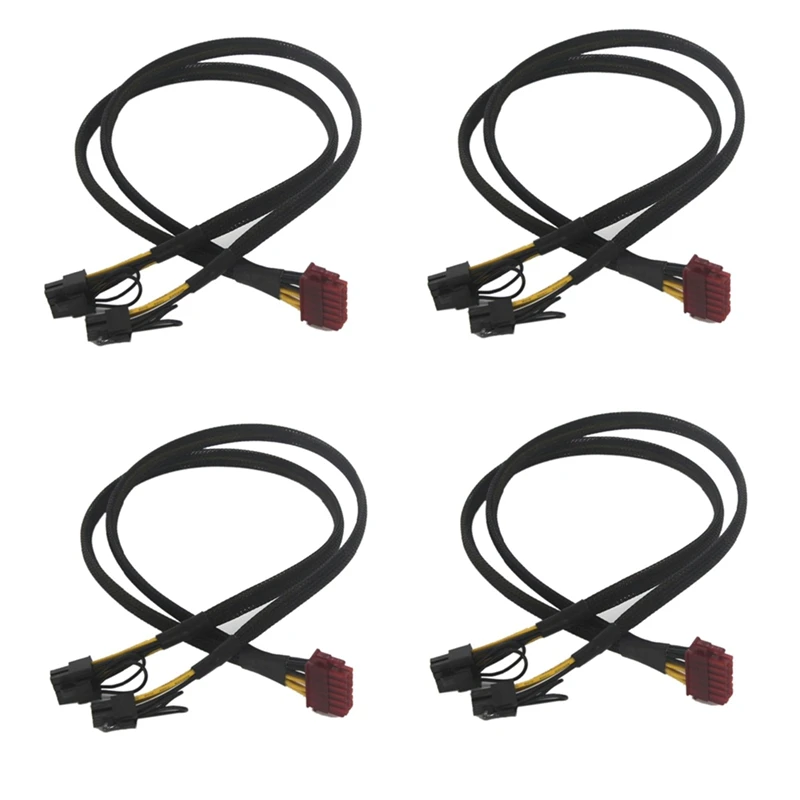 

4X 12Pin To Dual PCI-E 8Pin (6+2Pin) Power Cable For Enermax Modular PSU