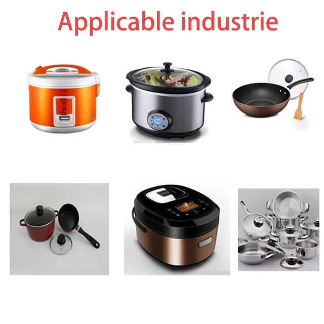 Máquina de pintura CNC para maquinaria de línea de recubrimiento de metal de utensilios de cocina