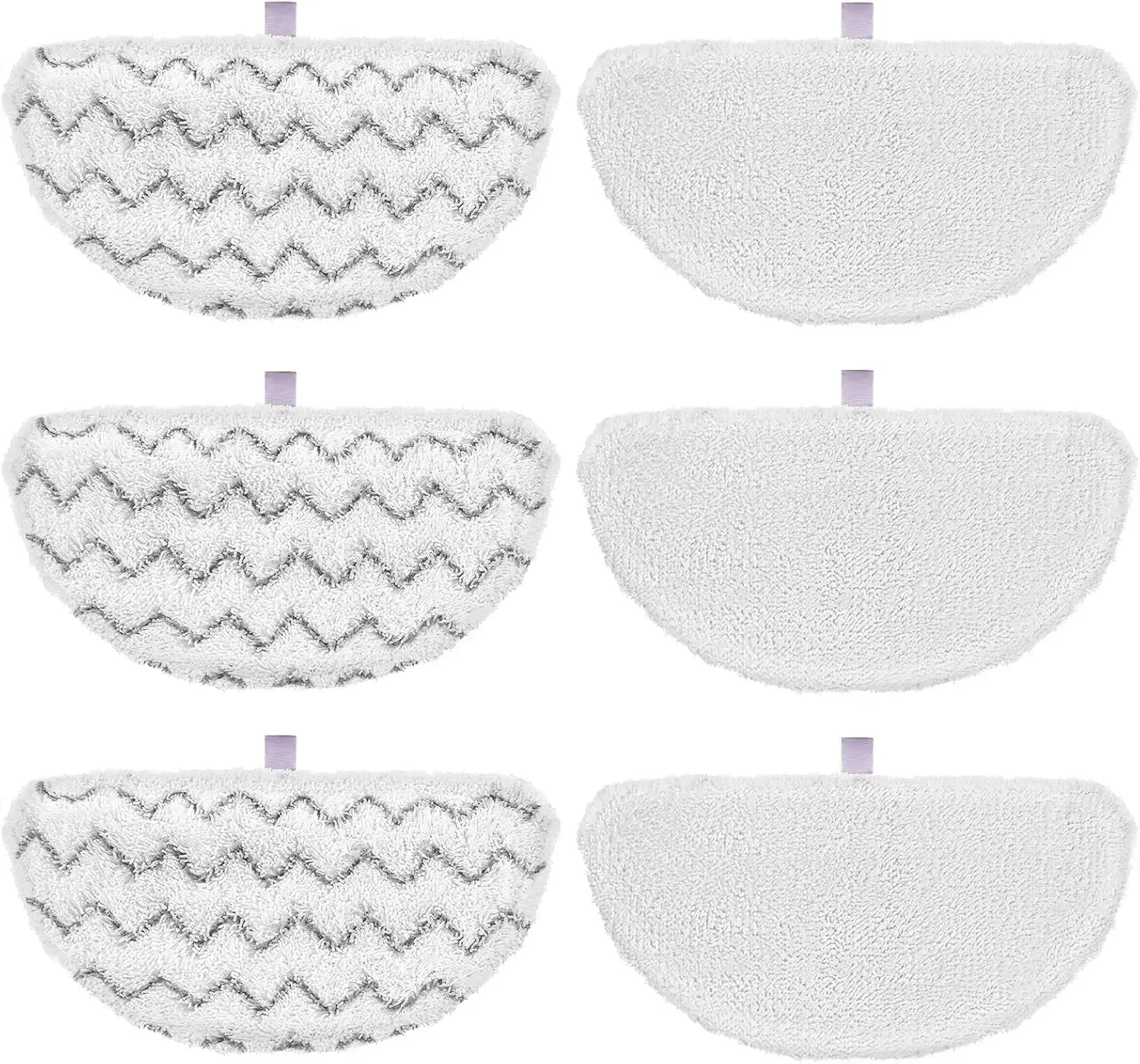 

6 Pack 1940 for Bissell Steam Mop Pads for Bissell PowerFresh Steam Mop 1806 1544 1440 2075A 2685A 1940W 19404 Series, Model 19402 19408 1940a 1940f 1940q 1940t B0006 B0017, Part #5938#203-2633