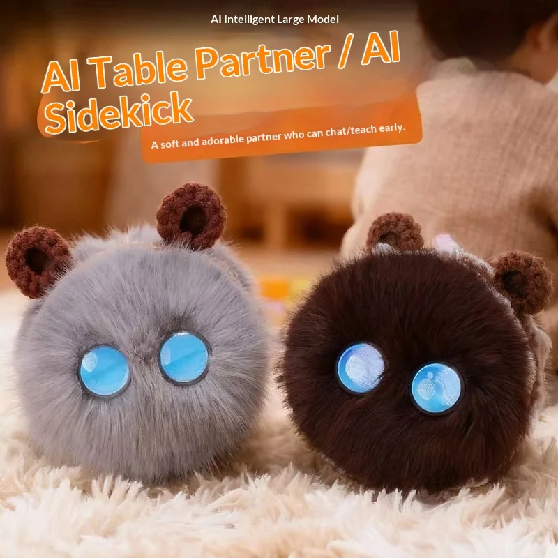 AI Plush Desktop Companion Toy WiFi Enabled ChatGPT Large Model Interactive Talking Early Education For Kids North America Europ