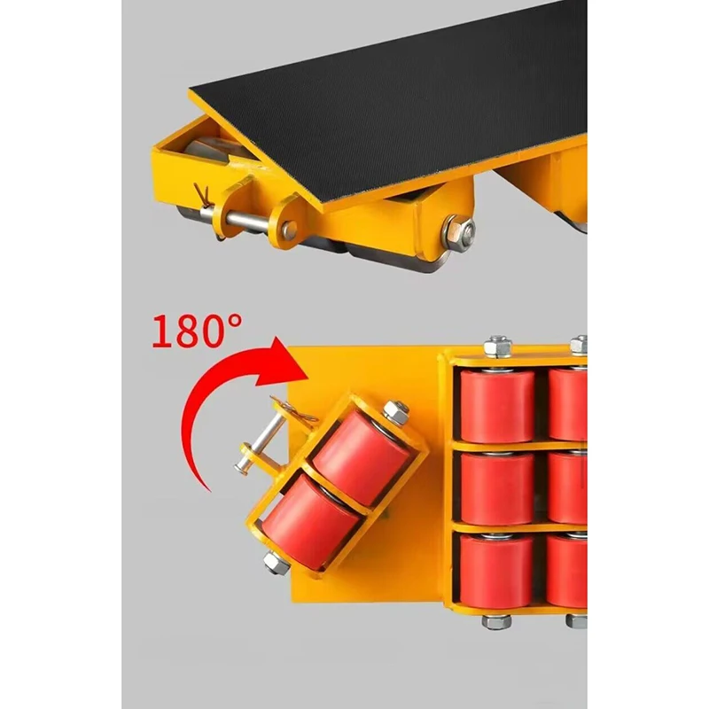 Imagem -04 - Roda de Tanque Universal Móvel Equipamento Pesado Carga Pesagem Industrial Grande Manuseio Plataforma Toneladas