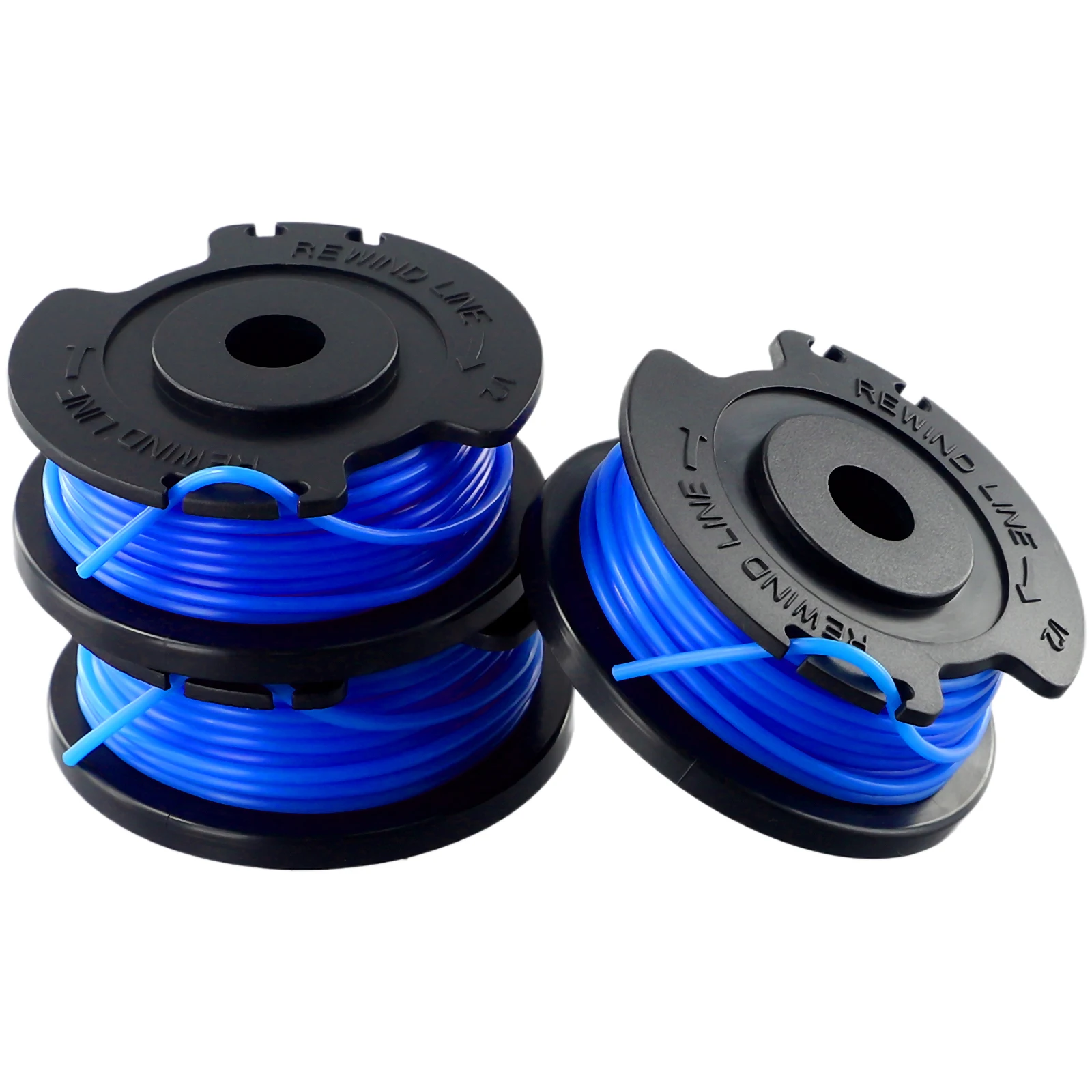 

For Greenworks Single Thread Line Spools For Greenworks Flexible Use ‎Nylon 3pcs G24LT25 G24LT G24LT28 G24LT30M