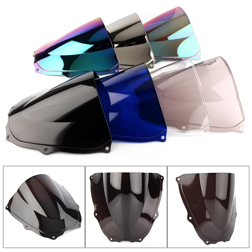 Motorcycle Windshield Windscreen Covers Screen Double Bubble For Honda RVT 1000 1000R RVT1000R VTR1000 SP1 SP2 RC51 2000-2006