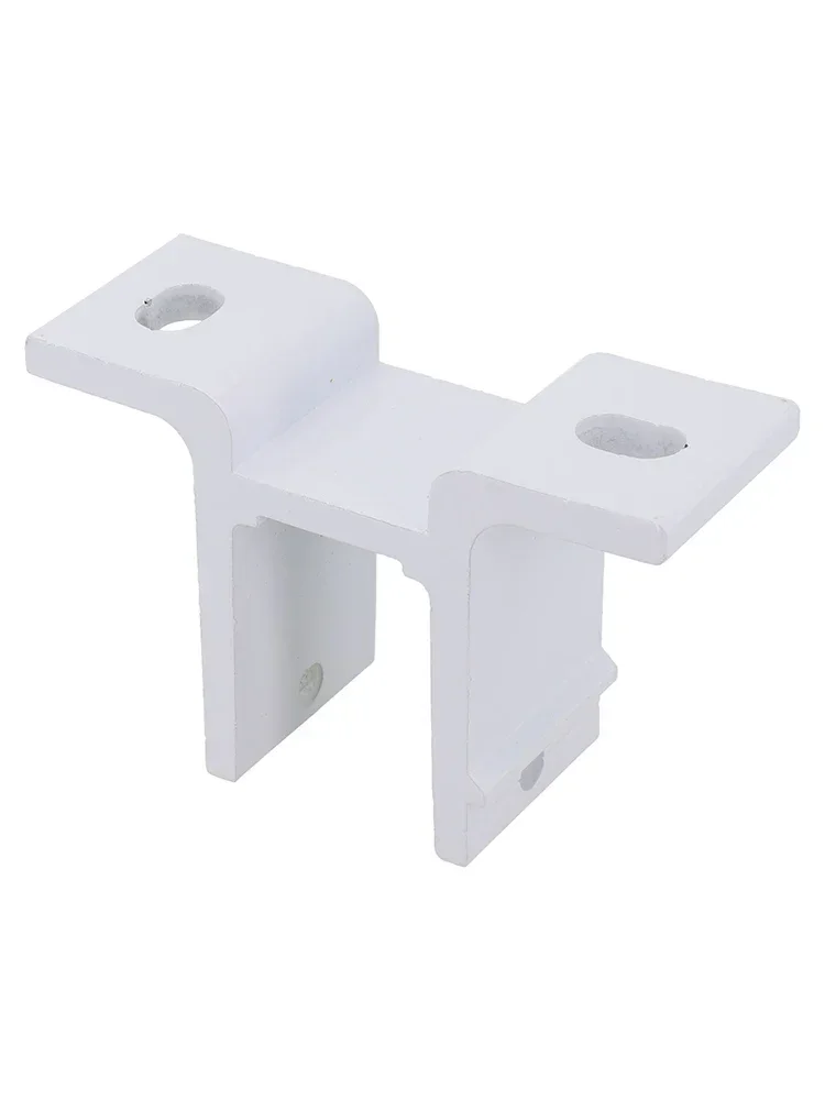 Practical White Wall Mount Bracket for Retractable Awnings Easy Installation Stable Structure Easy Maintenance