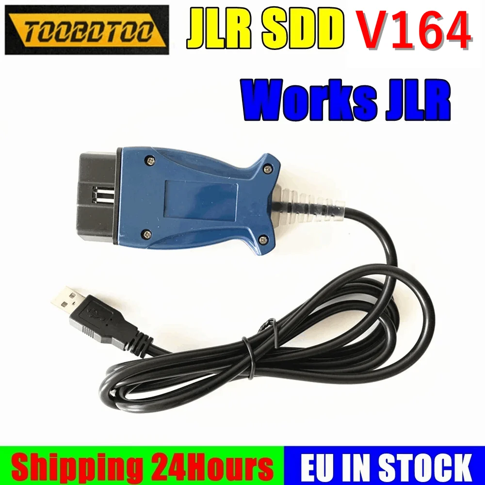 V164 JLR SDD Pro For Jaguar For Land Rover supports till 2017 PWM CAN K-Line Protocol Techstream  V18.00.008  2014D