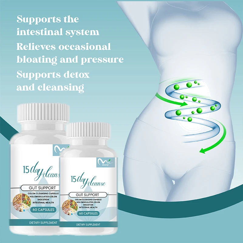 1 Bottle of Colon melting cleansing capsule for overall colon, digestive regulation, and intestinal health