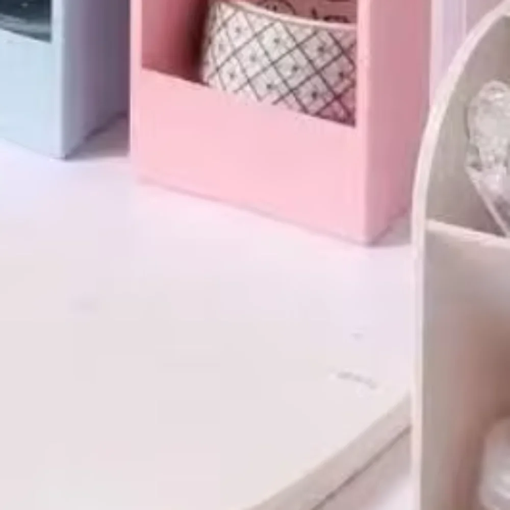 4 Grids Macaron Color Oblique Pen Holder Desktop Organizer Large Capacity Pencil Makeup Brush Storage Box Stationery Container