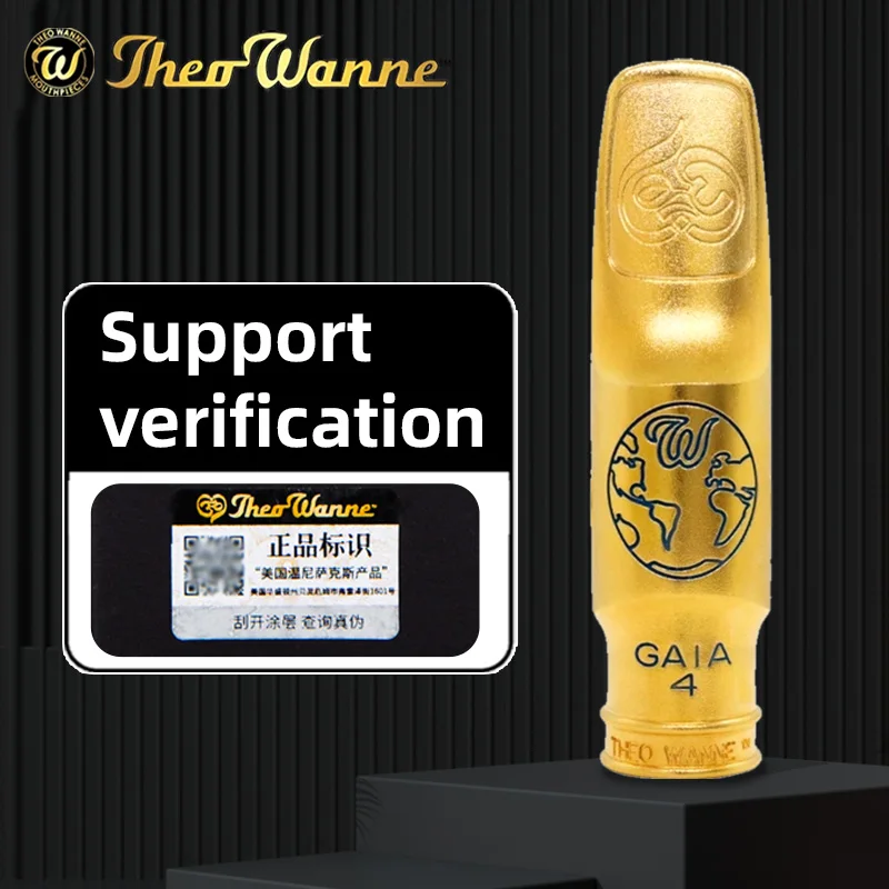 American Winnie Theowanne Gaia Alto Tenor Saxophone Metal Mouthpiece Popular Jazz