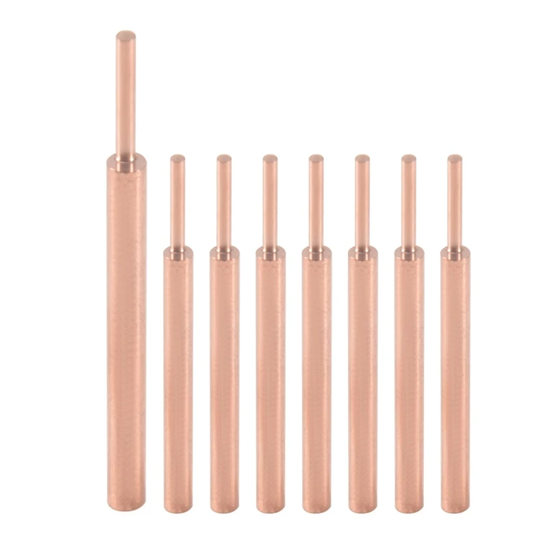 

8PCS Welding Needle Aluminum Oxide 3Mm Eccentric Rod Welding Machine Welding Pen Brazing Battery Nickel Plate