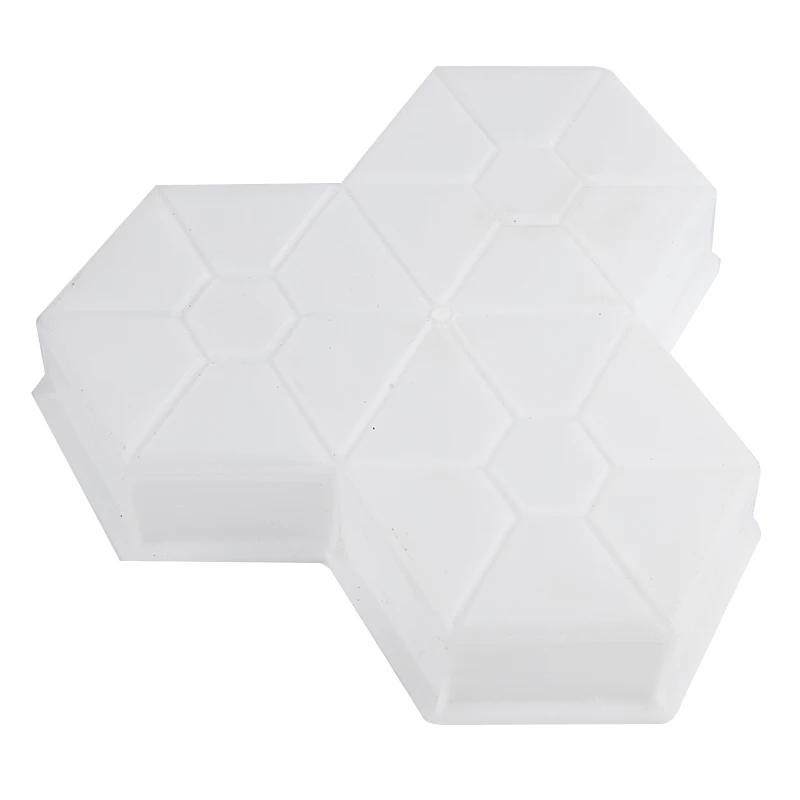 HOT! DIY Maple Leaf Path Maker Concrete Molds Garden Pavement Road Paving Brick Mould
