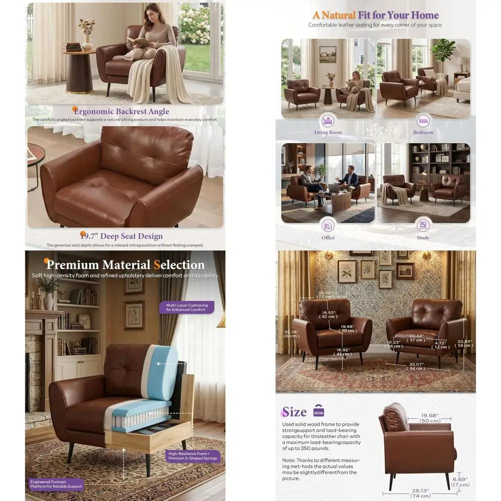 Accent Chairs Set O…